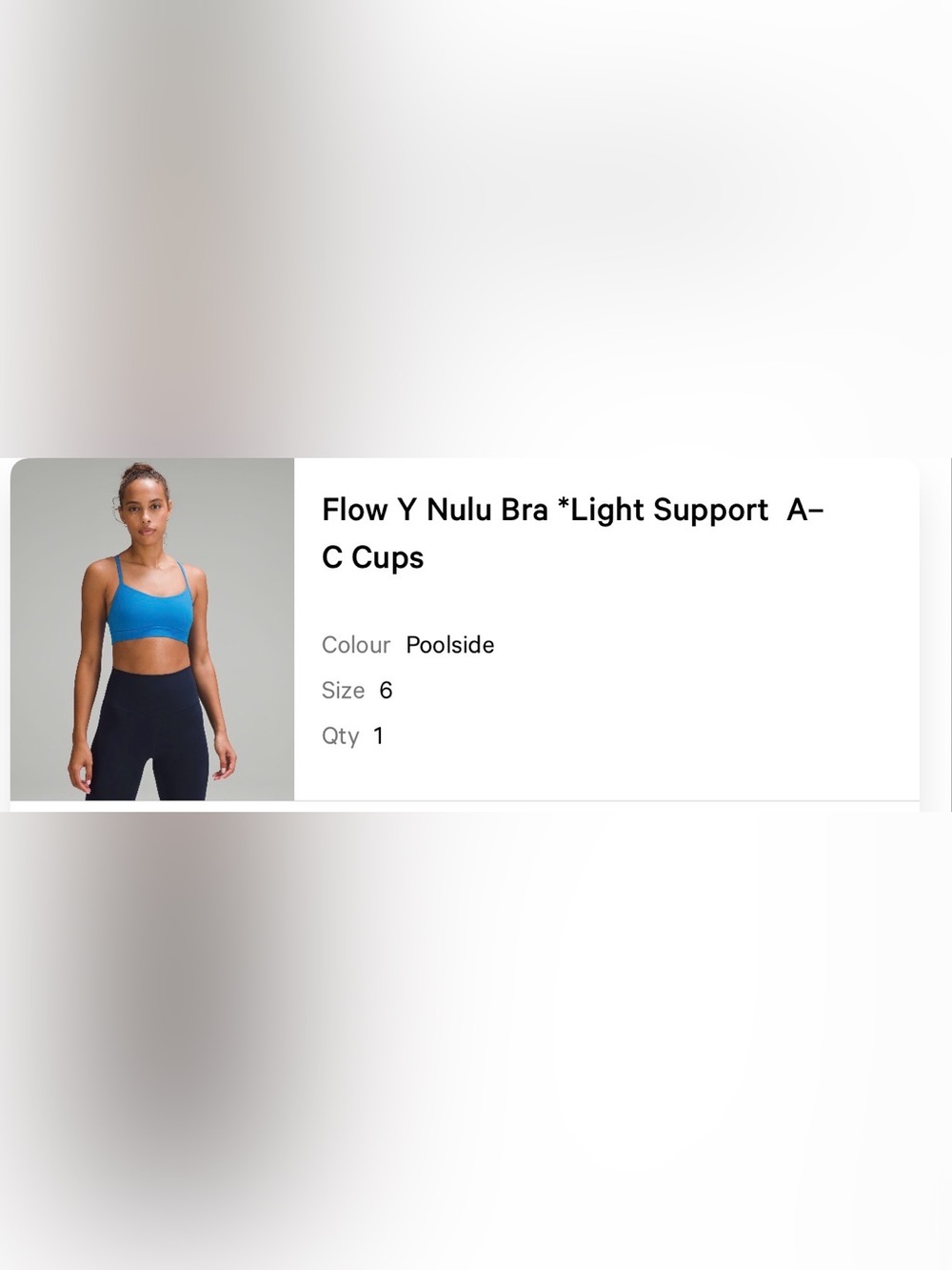 lululemon Flow Y Nulu Bra *Light Support A-C Cups